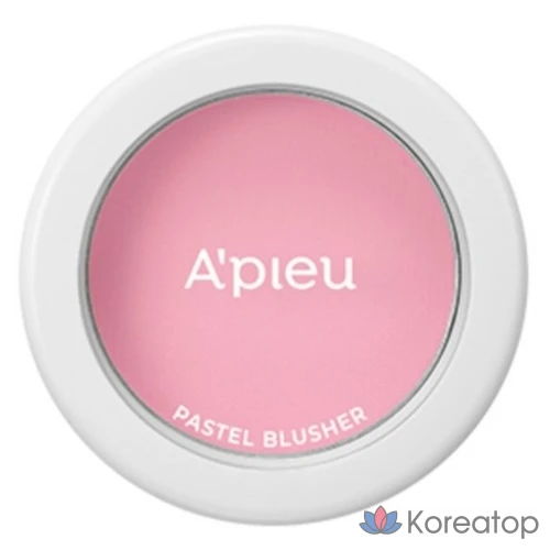 Пастельные румяна A'Pieu, 4,3 г, упаковка 10 шт., ягодный розовый, 1 шт.