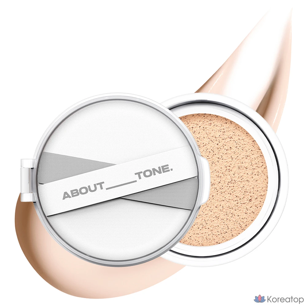 Кушон ABOUT TONE Skin Layer Fit Cushion Refill, оттенок 21.5 Cool Beige, 13 г, 1 шт.