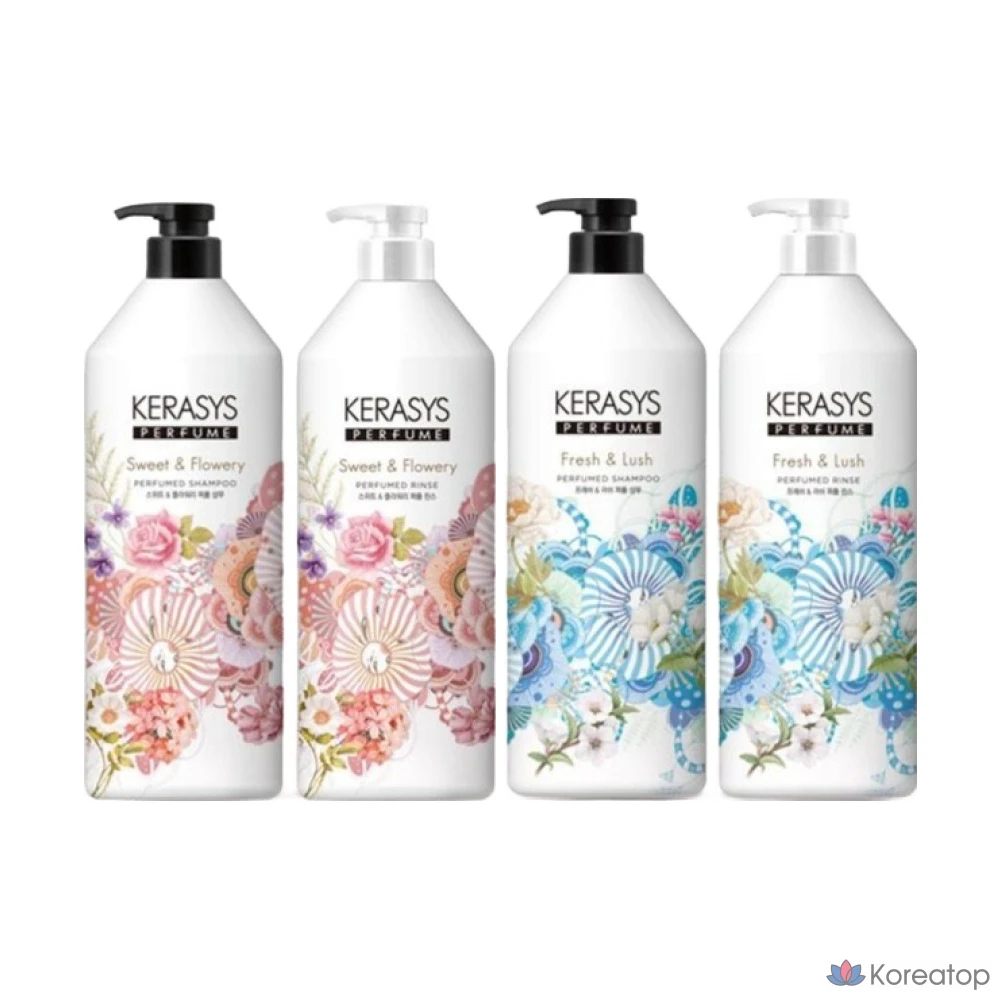 Парфюмированный шампунь KeraSys Sweet & Flowery, 1 л, 1 шт.