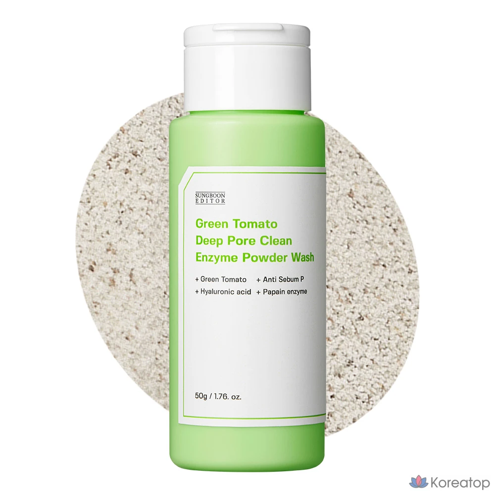 Порошок-гель для умывания Ingredient Editor Green Tomato Deep Pore Clean Enzyme Powder Wash, 50 г, 1 шт.