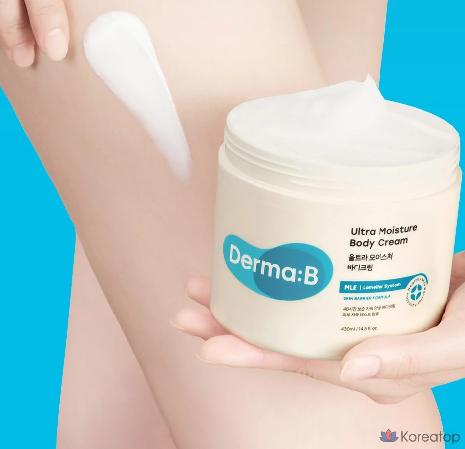 Крем для тела DERMA:B Ultra Moisture Body Cream, 430 мл, 1 шт.