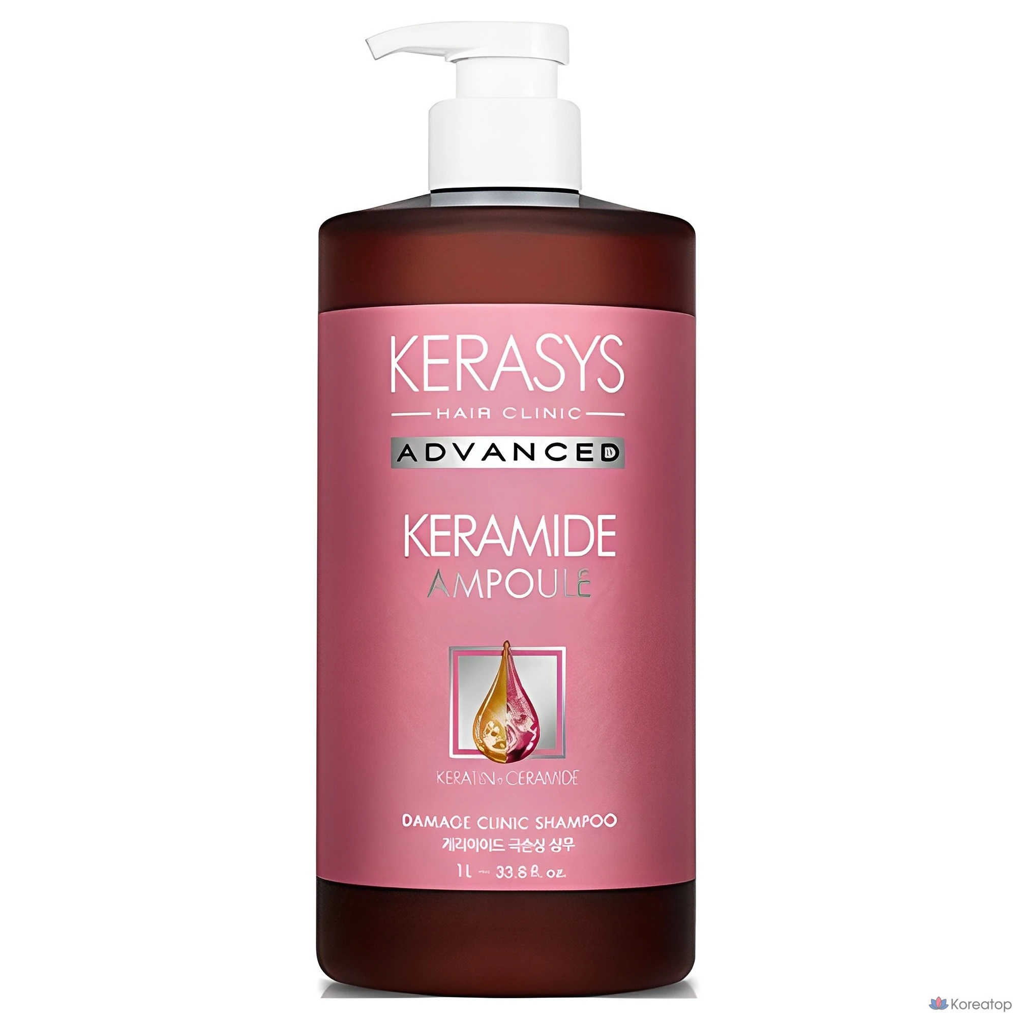 Шампунь KeraSys Keramide Extreme Damage Clinic, 1 л, 1 шт.