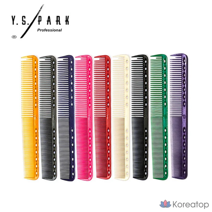 Расческа Y.S. Park YS-339 Cut Comb, желтый, 1 шт.