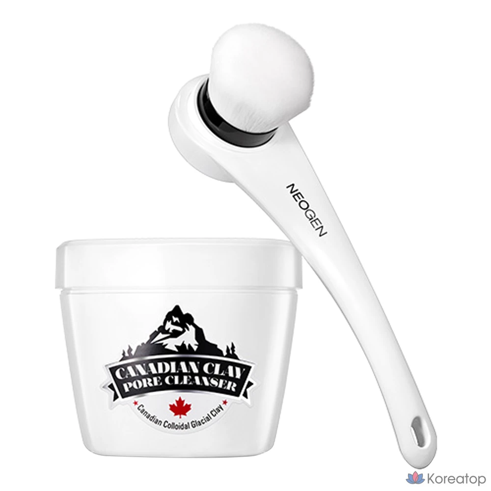 Очищающая маска для пор Neogen Canadian Clay Glacier Pore Pack Cleanser, 120 г, 1 комплект