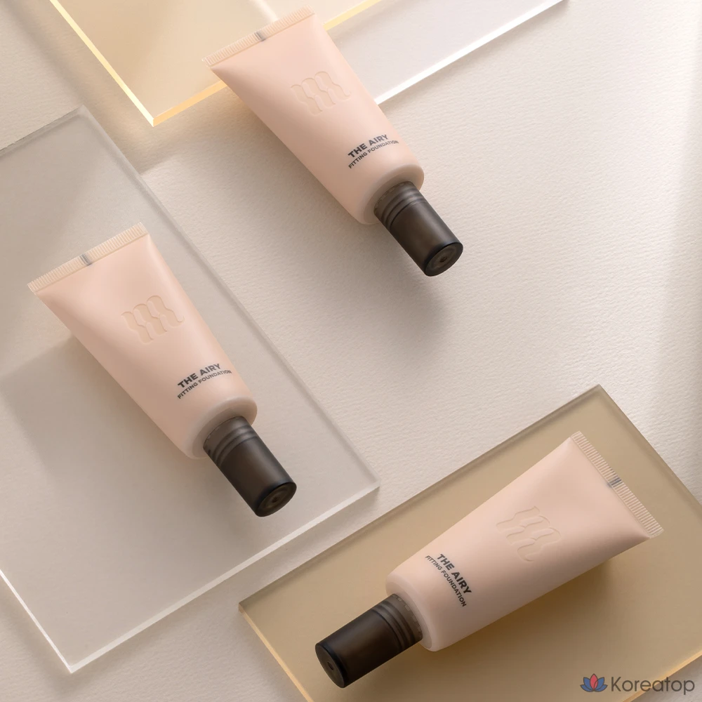 Тональный крем MERZY the Airy Fitting Foundation, 30 мл, оттенок AF3 Sand, 1 шт., фото 3