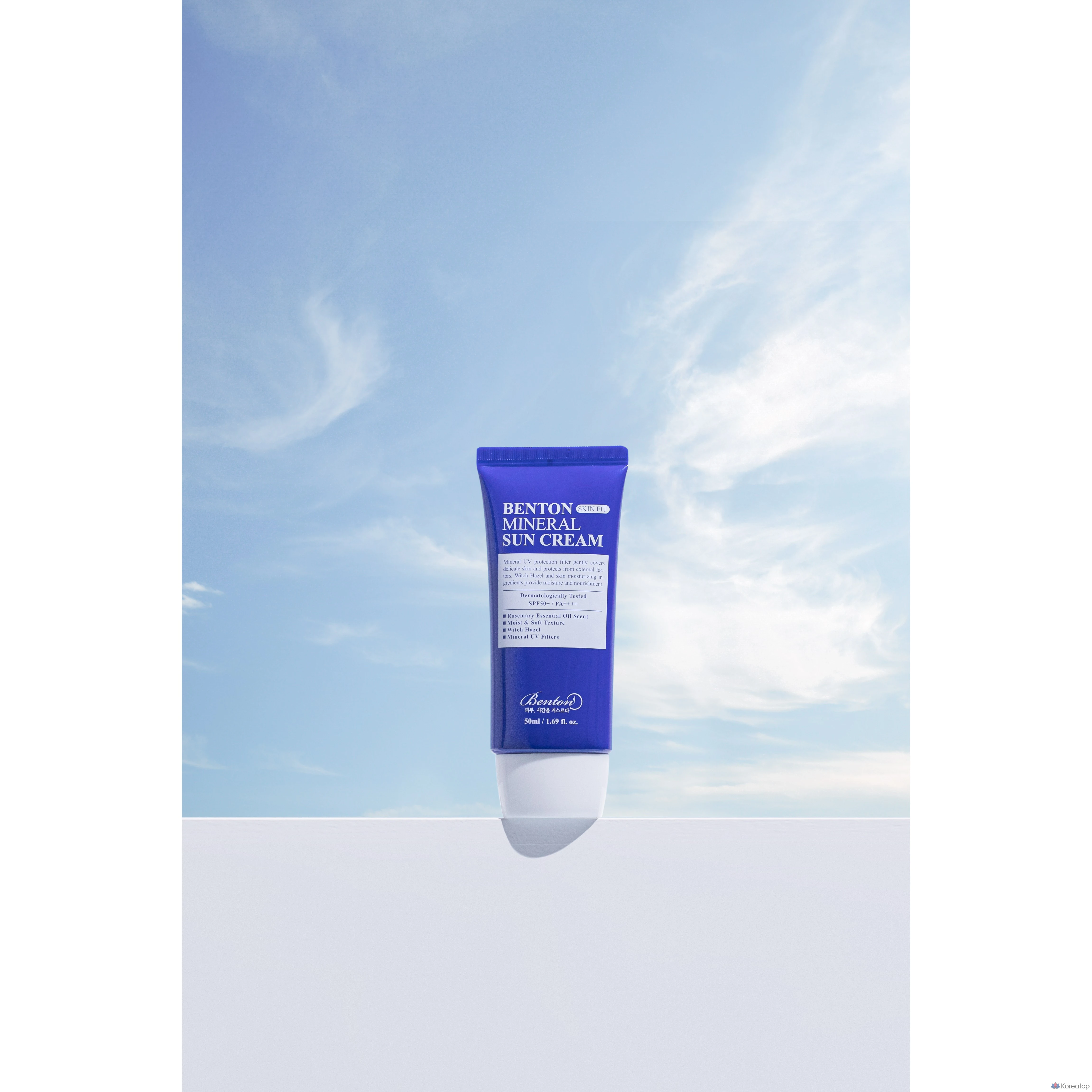 Минеральный солнцезащитный крем Benton Skinfit SPF50+ PA++++, 50 мл, 1 шт.