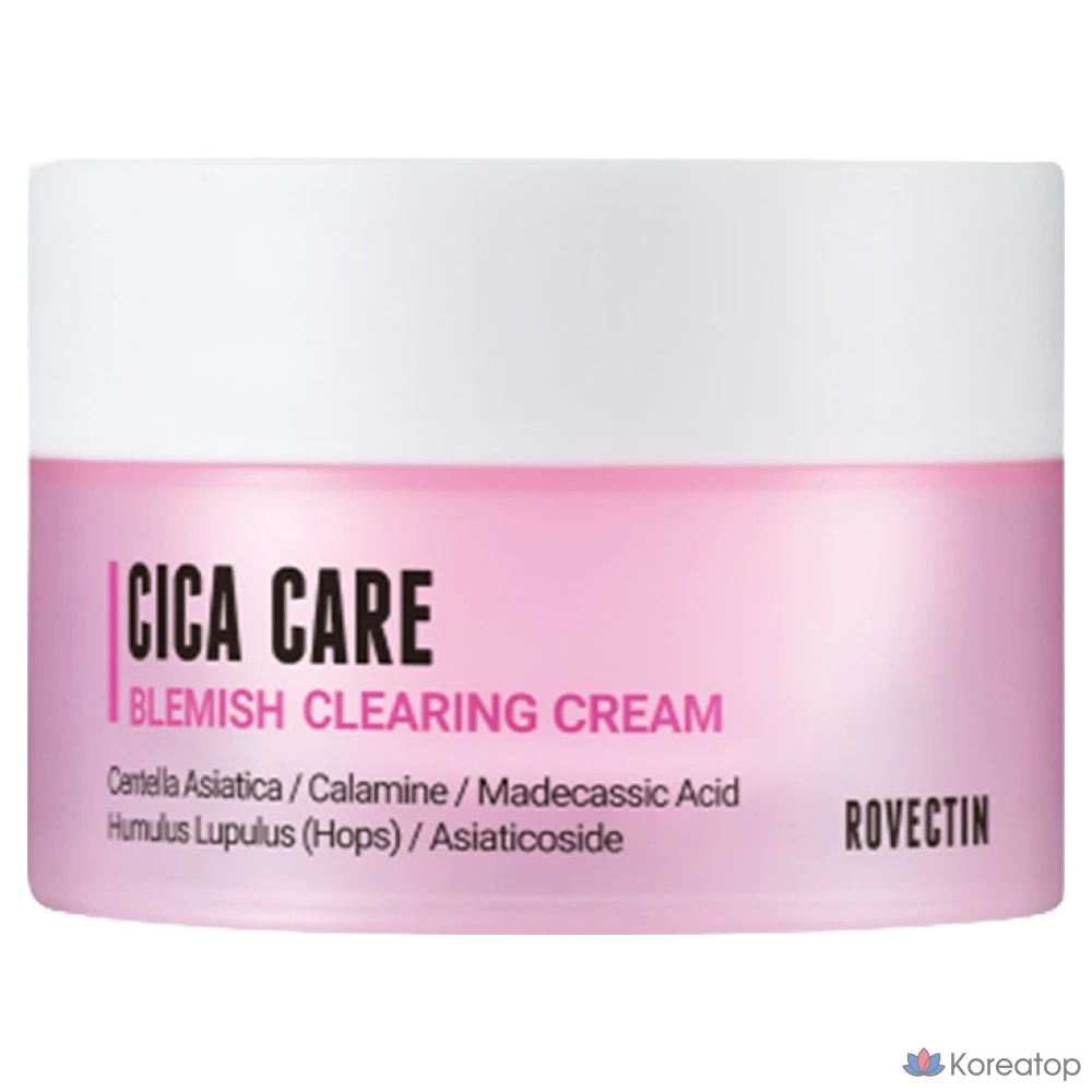 Очищающий крем от прыщей Rovectin Cica Care, 50 мл, 1 шт.