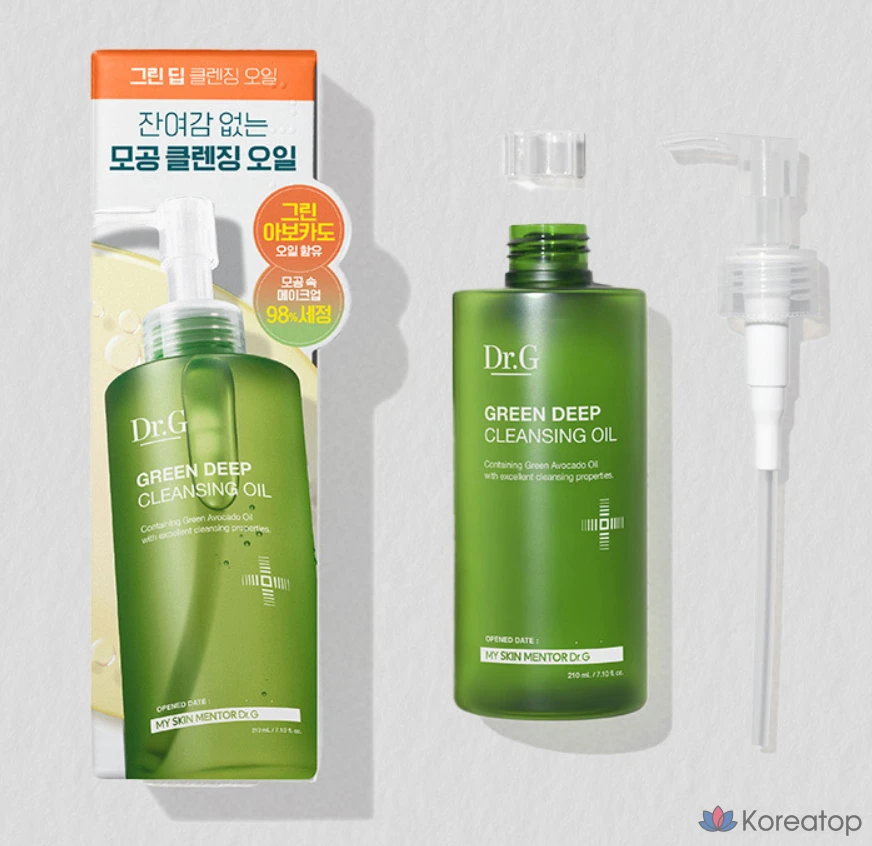 Очищающее масло Dr.G Green Deep Cleansing Oil, 210 мл, 1 шт.