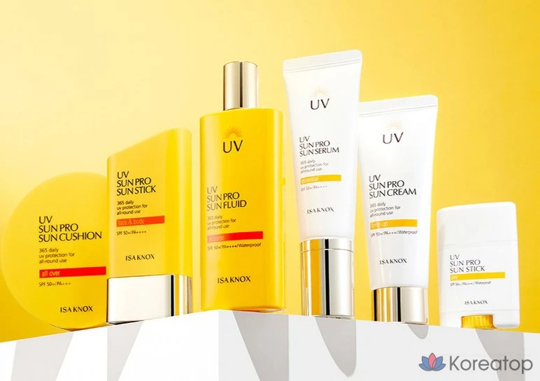 Солнцезащитный крем Isa Knox UV Sun Pro 365 All Over Big Sun Cushion SPF50+ PA+++, 23 г, 1 шт.