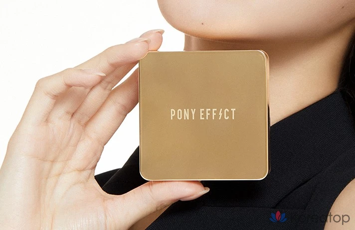 Кушон Pony Effect Coverstay Cushion Foundation EX (основа + рефил), оттенок Warm 21 Natural Ivory, 15 г + 15 г, 1 шт.
