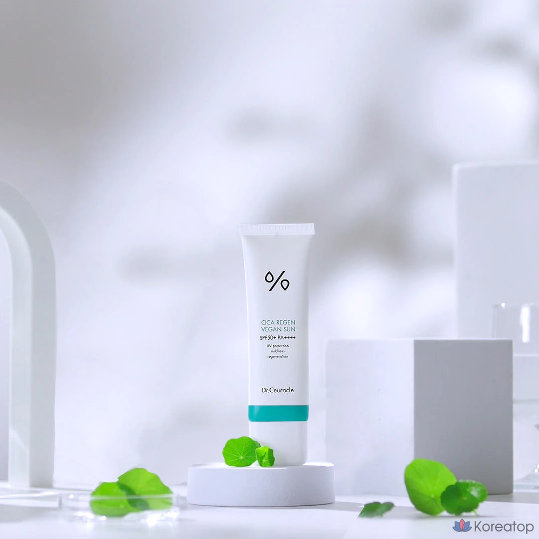 Солнцезащитный крем Dr. Ceuracle Cica Regen Sun Cream SPF50+ PA++++, 50 мл, 1 шт.