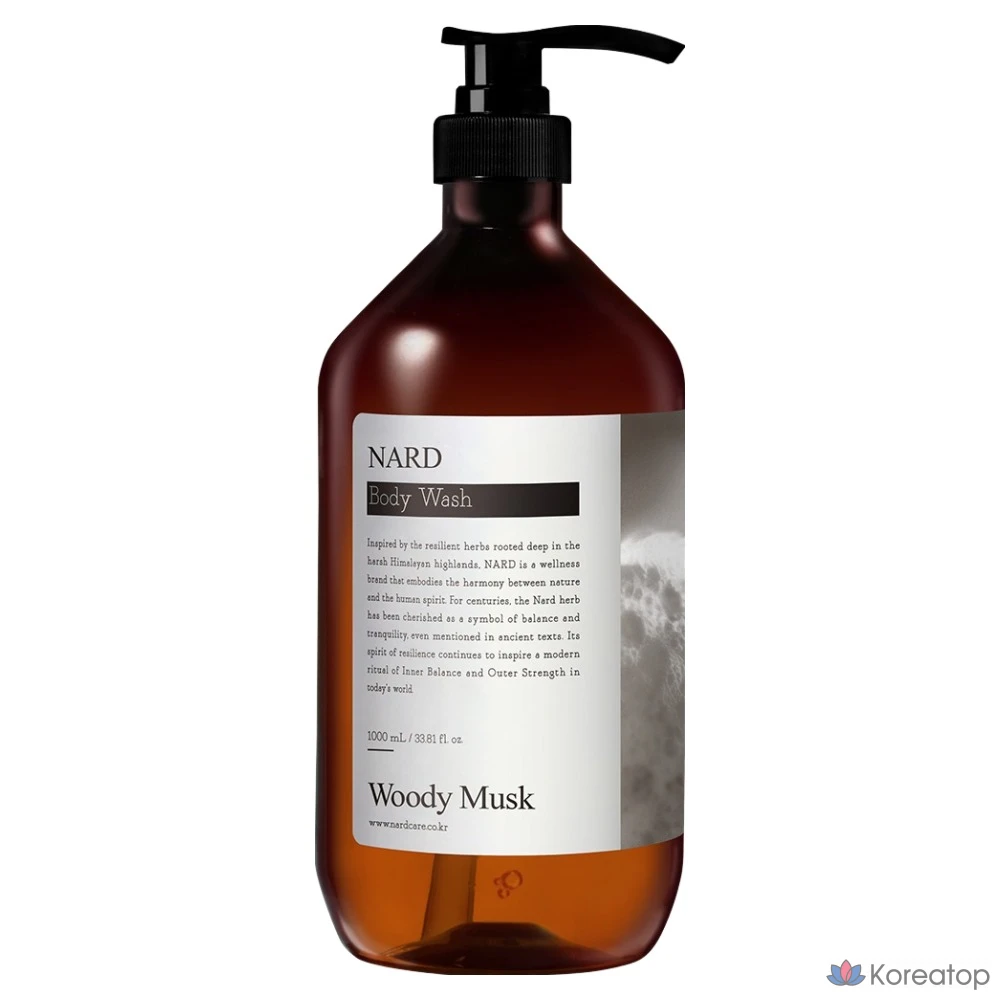 Гель для душа NARD Woody Musk, 1 л, 1 бутылка