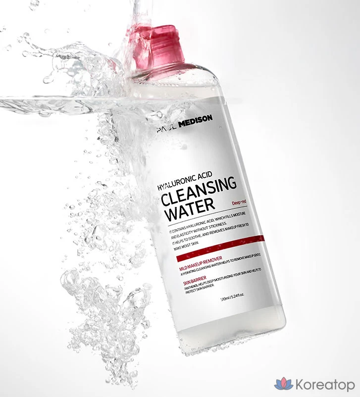 Очищающая вода PAUL MEDISON с гиалуроновой кислотой, 510 мл, 1 шт.