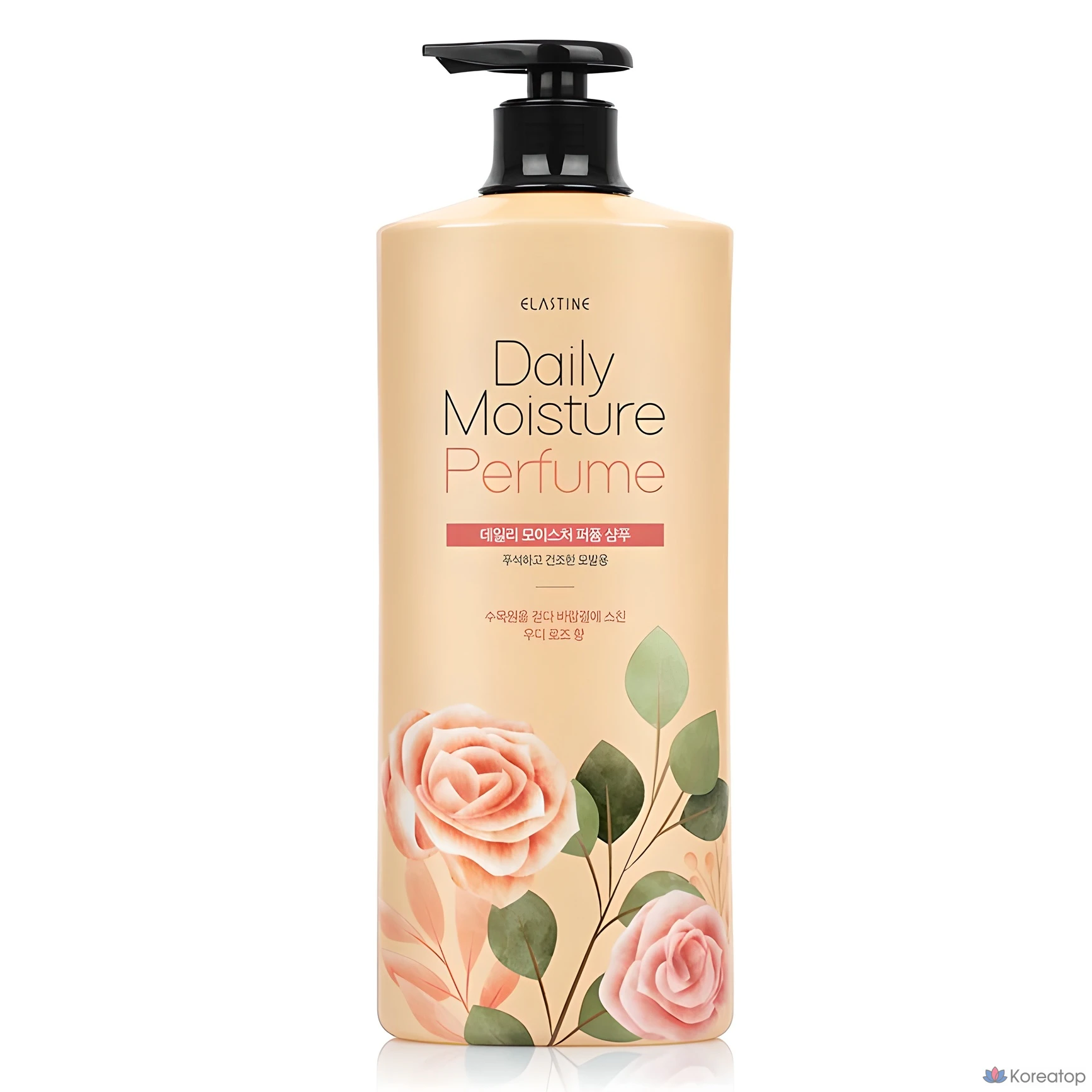 Увлажняющий шампунь Elastine Daily Moisture с парфюмерной отделкой, цветочный и древесный аромат, 1,1 л, 1 шт.