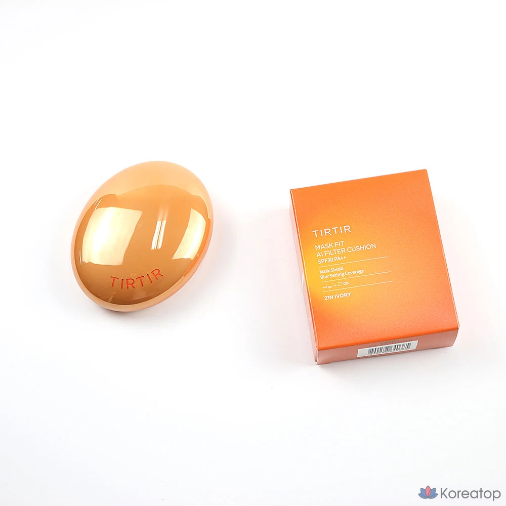 TIRTIR Mask Fit AI Filter Cushion Mini, 1 шт., 19.5N, цвет слоновой кости