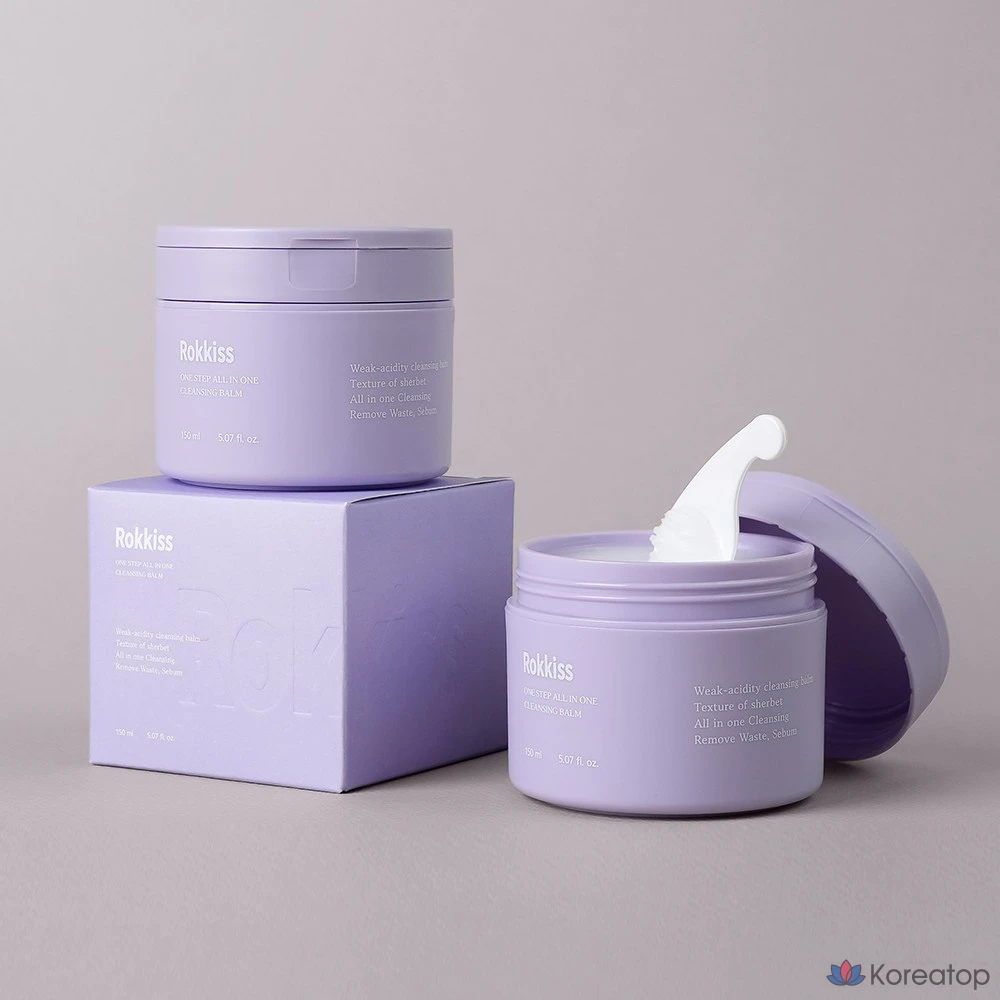 Очищающий бальзам Rokkiss One-Step All-in-One с мягкой кислотой, 150 мл, 1 шт.