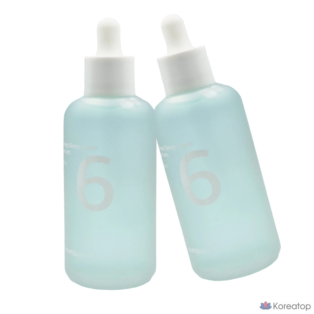 Увлажняющая маска-сыворотка Moisture Glow Numbers 6 Deep Sleep Mask Pack Serum, 80 мл, 2 шт., фото 3