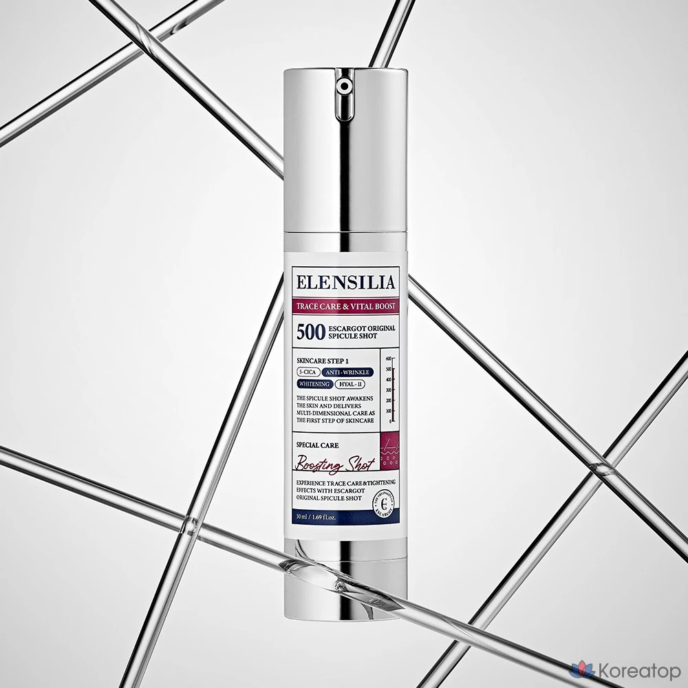 Сыворотка для тела Elensilia Escargot Original Snail Serum Needle Essence, 500 флаконов по 1, 2, 50 мл., фото 2