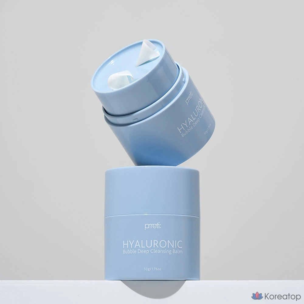 Очищающий бальзам Prreti Hyaluronic Bubble Deep Cleansing Balm, 50 г, 1 шт.