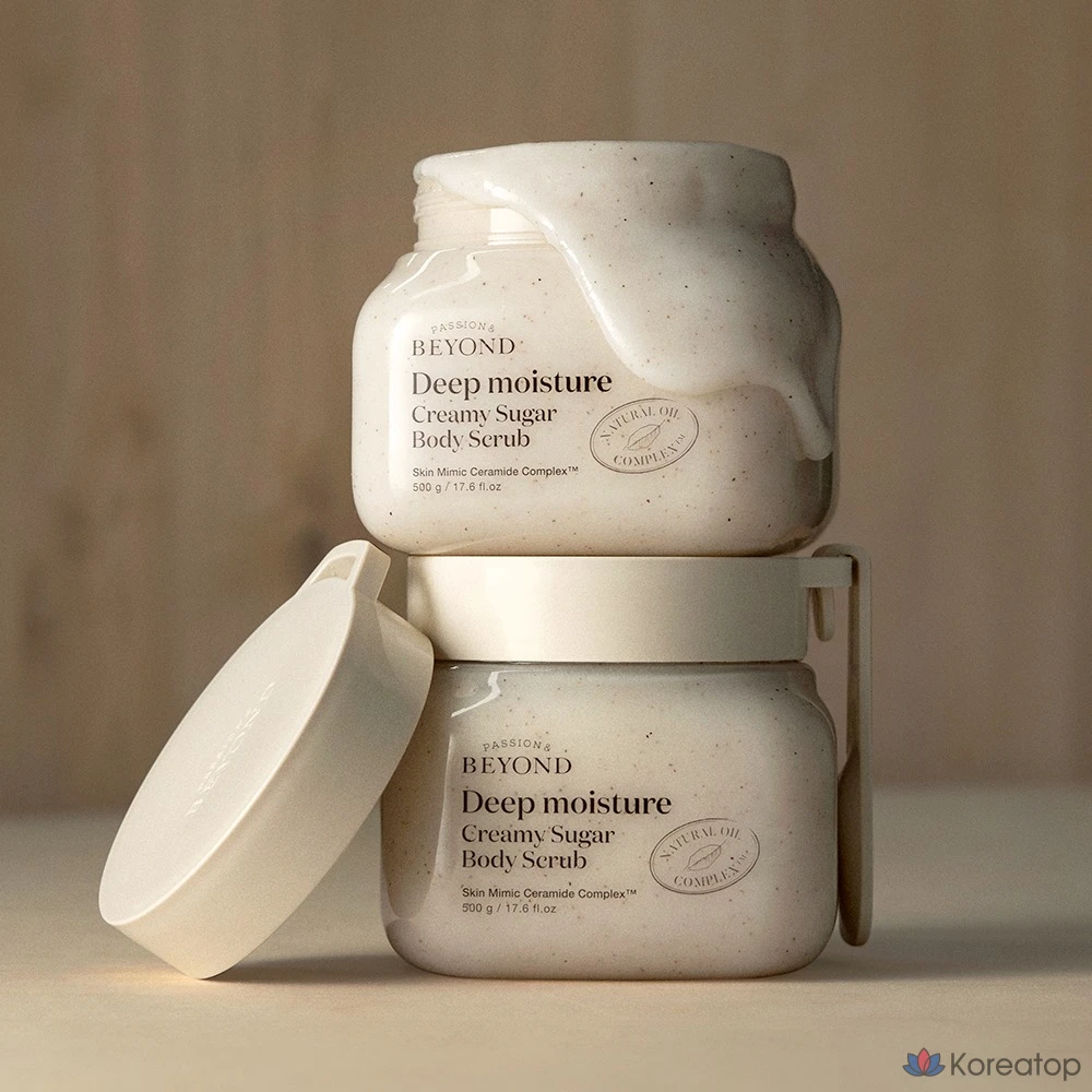 Кремовый сахарный скраб для тела BEYOND Deep Moisture, 500 г, 1 шт., фото 6