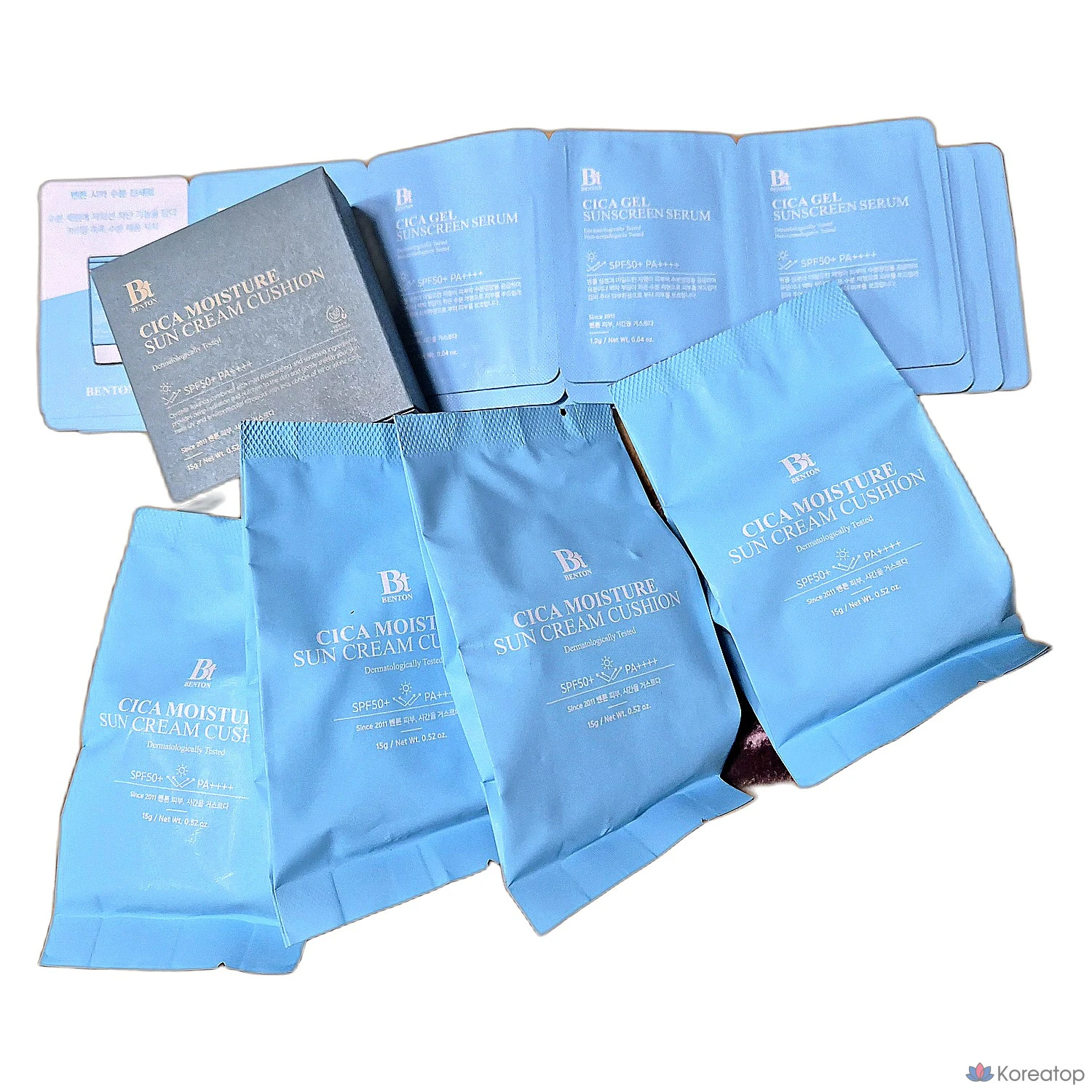 Кушон солнцезащитный Benton Cica Tone Fit Sun, 15 г, 1 шт.