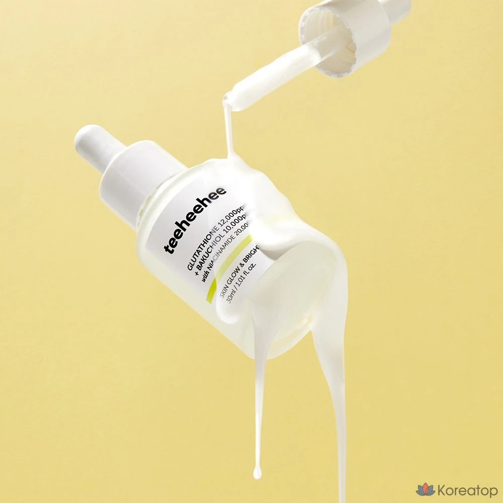 Сыворотка для лица Charmzone Tihihi Glutathione Radiance Barrier Brightening Serum, выравнивающая тон кожи и устраняющая веснушки, 1 шт., 30 мл