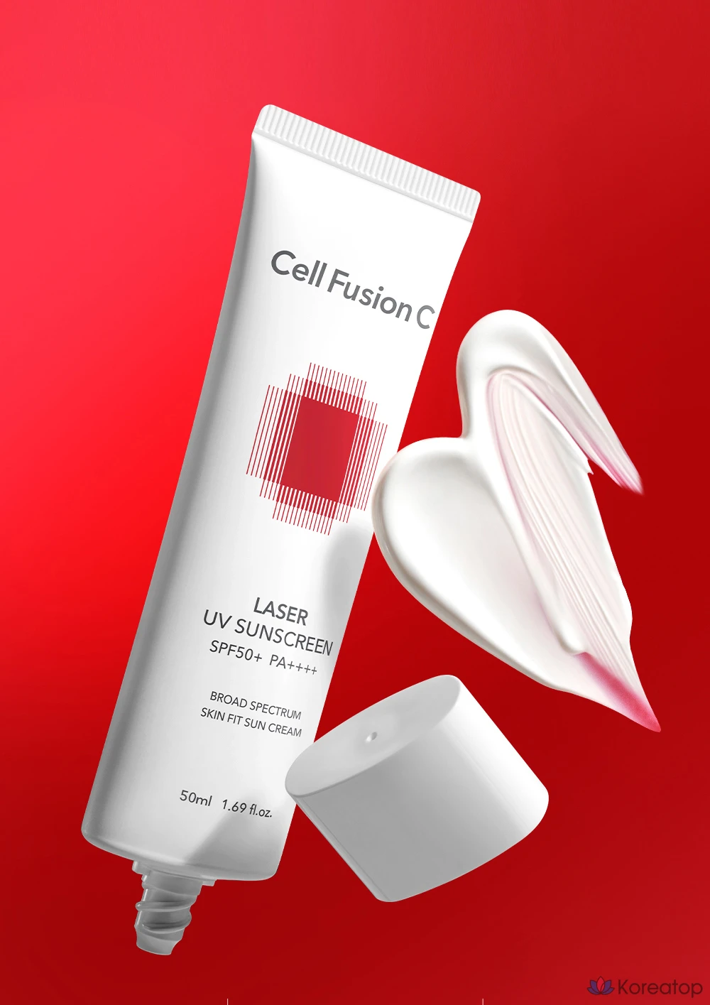 Солнцезащитный крем CELL FUSION C Laser UV Sunscreen SPF50+ PA++++, 50 мл, 1 шт., фото 7