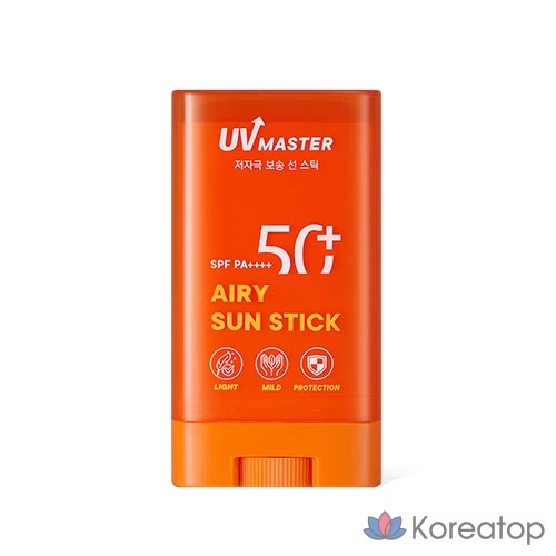 Солнцезащитный стик Tony Moly UV Master Airy Sun Stick SPF50+ PA++++, 20 г, 1 шт.