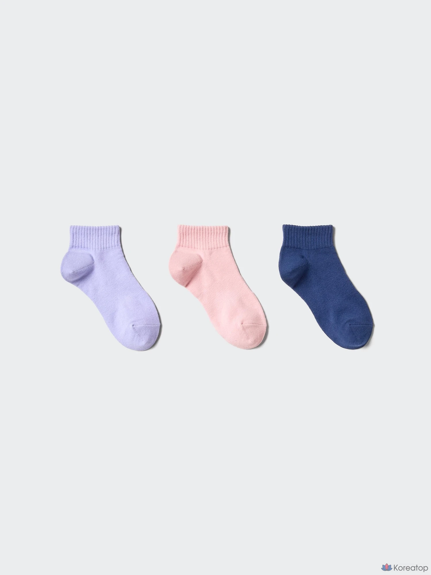 Носки детские Uniqlo Short Socks, 3 пары