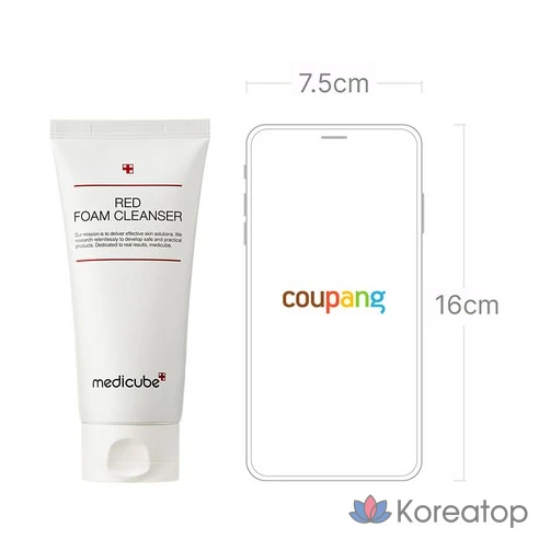 Medicube Красная очищающая пенка, 120 мл, 1 шт.