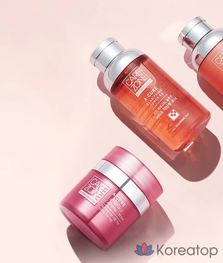 Набор для ухода Carezone Acure Clarifying Toner EX + Emulsion EX 2-piece Set, 4 шт., фото 7