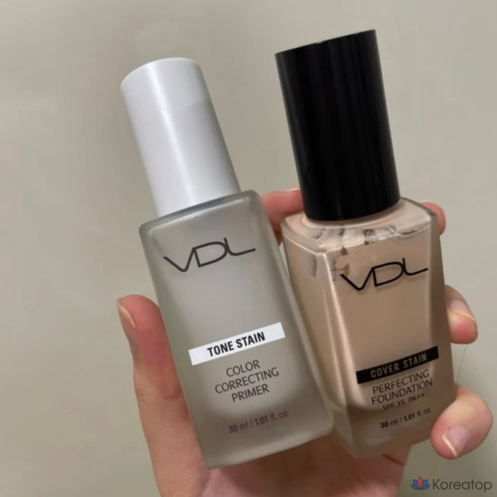 Корректирующая база под макияж VDL, 30 мл, цвет розовый кварц, 1 шт.