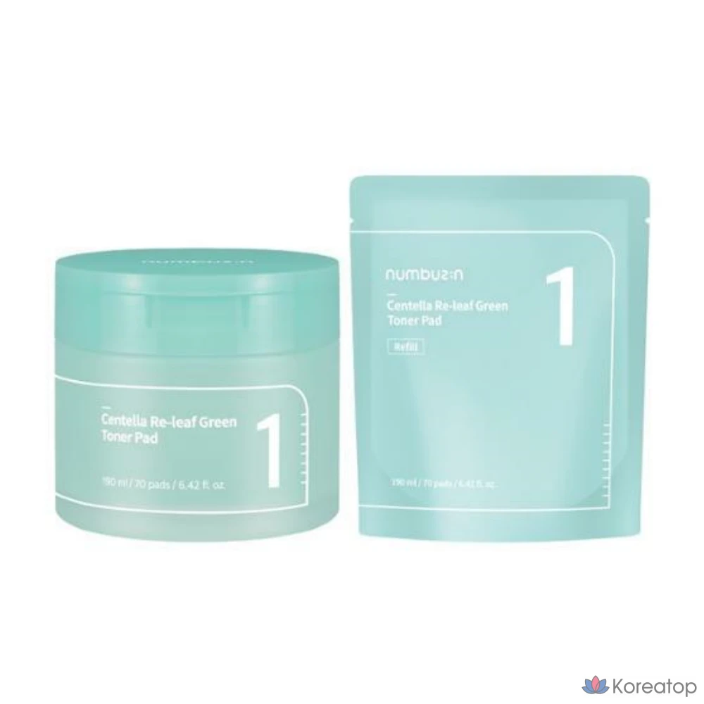 Cica Refined Green Pad, 190 мл, 140 листов, 1 шт.