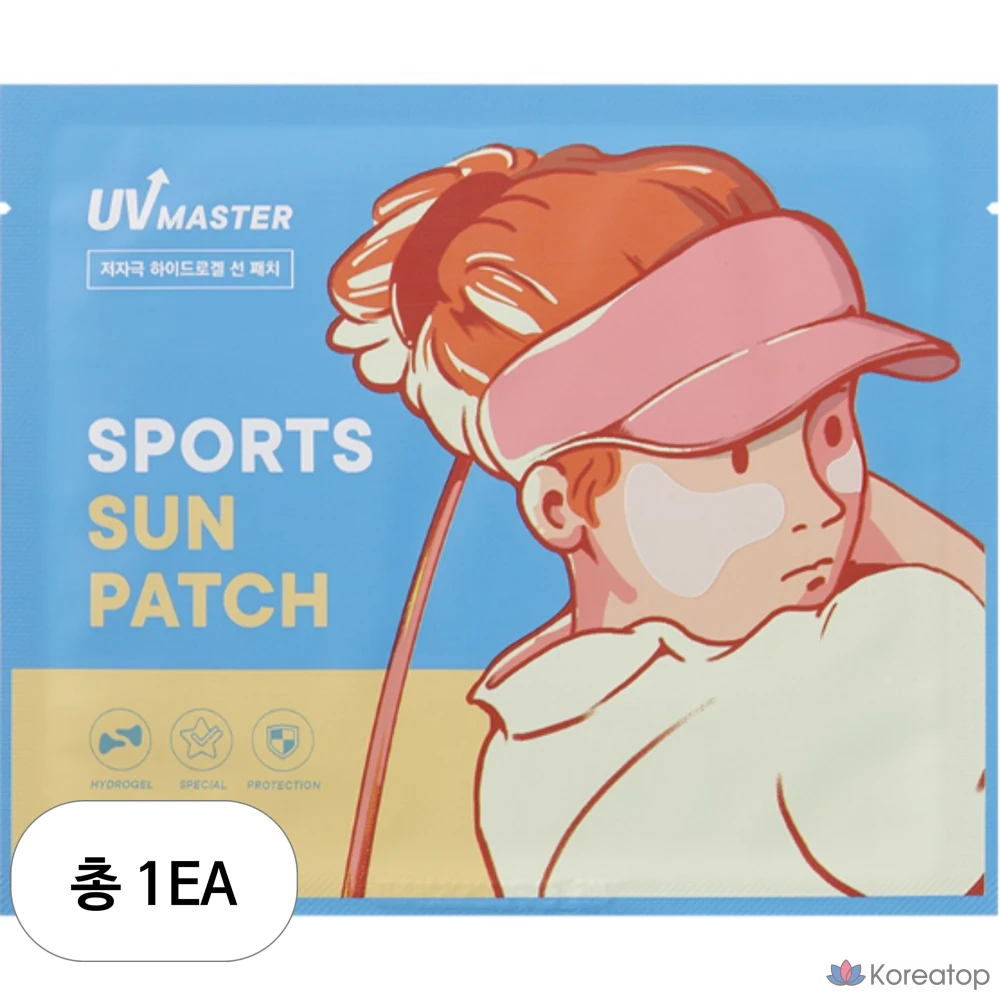 Солнцезащитные пластыри Tony Moly UV Master Sports, 4,1 г, 1 шт.
