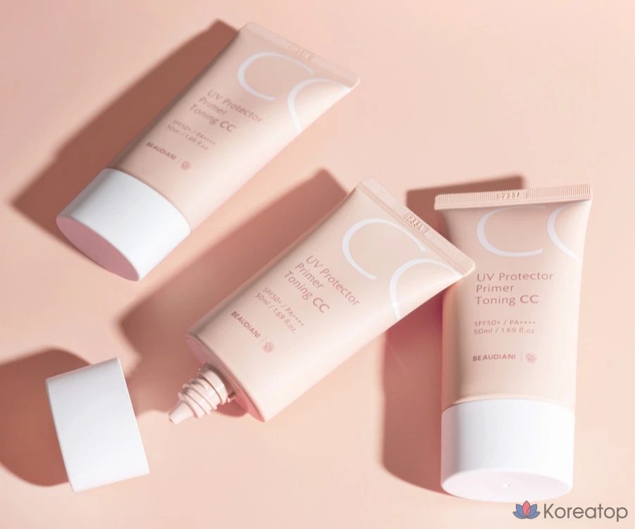 Beaudiani UV Protector Primer Toning CC Cream SPF50+ PA++++, 50 мл, 1 шт.