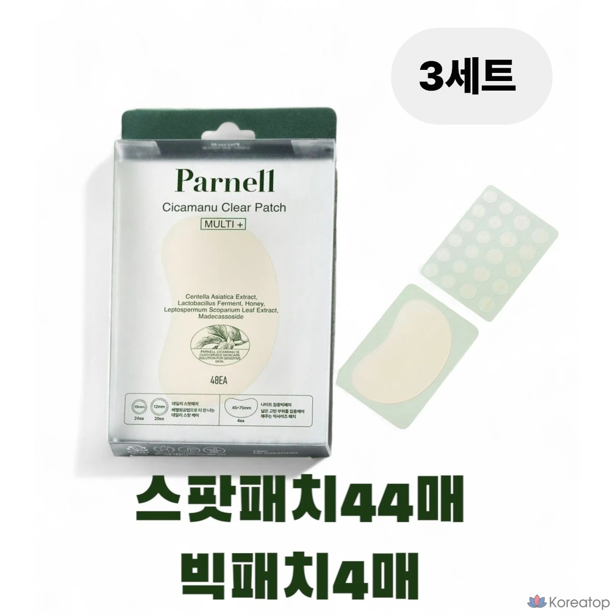 Панель Parnell Прозрачная нашивка Многоцветная