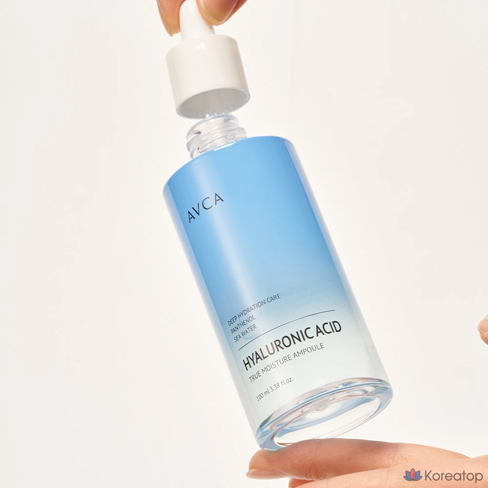 Ампула AVCA True Moisture с низкомолекулярной гиалуроновой кислотой, 100 мл, 1 шт.