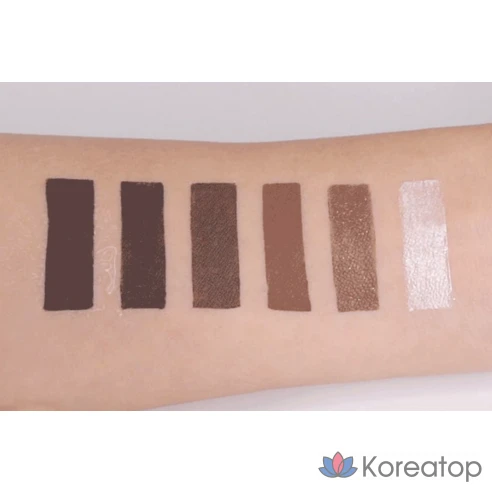 Гелевый карандаш для глаз Cosnori Superproof Fitting 02 Черно-коричневый