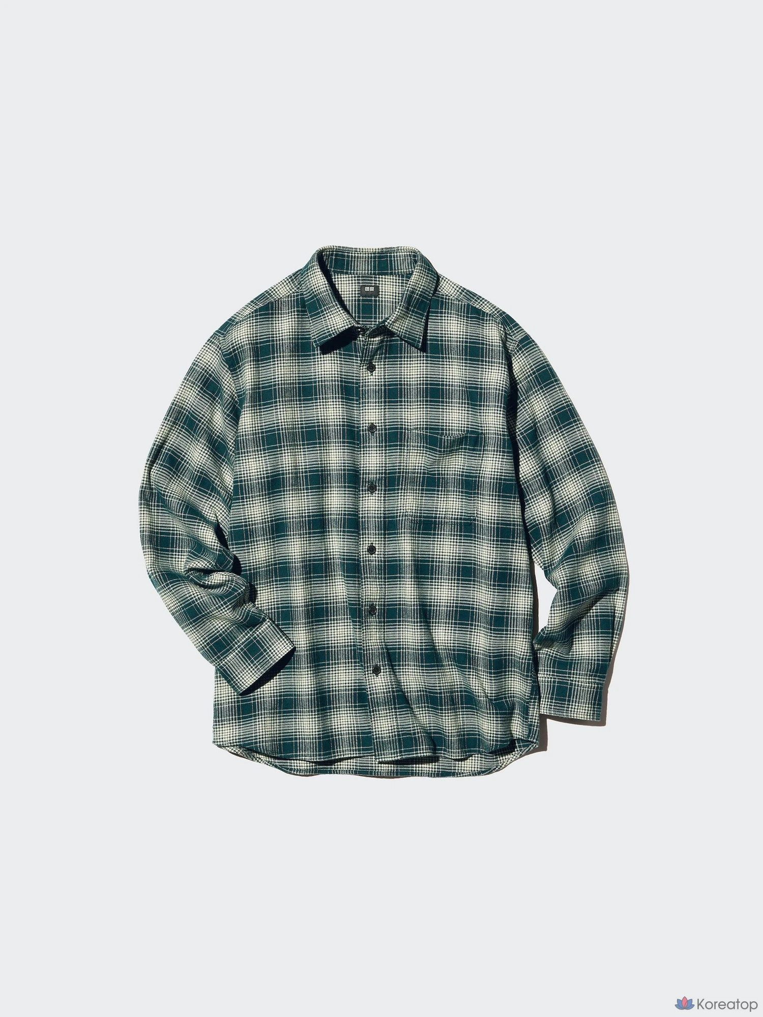 Фланелевая рубашка Uniqlo Ombre Check C