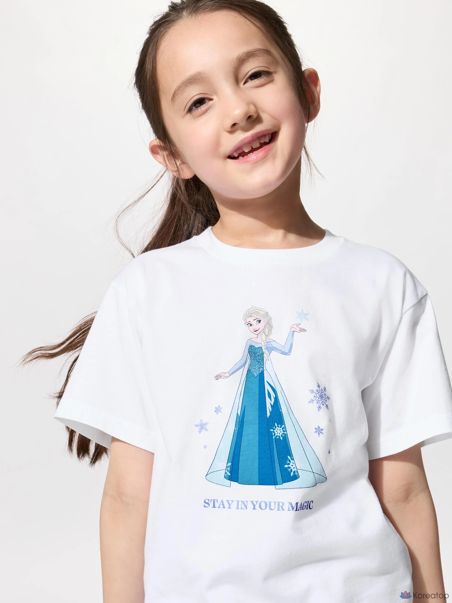 Футболка детская Uniqlo Magic For All Icons UT Graphic T Elsa
