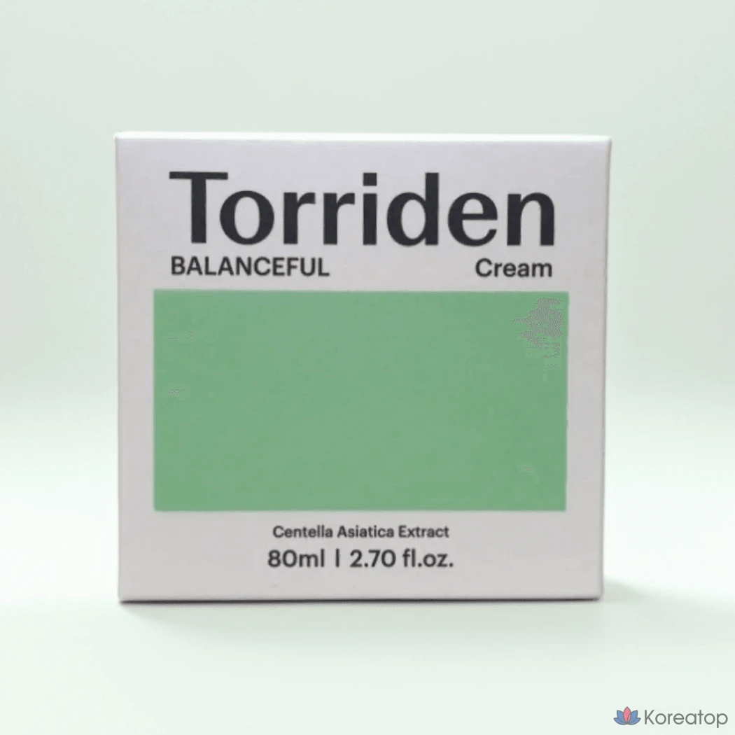 Torriden Balanced Cica успокаивающий крем, 80 мл, 1 шт.