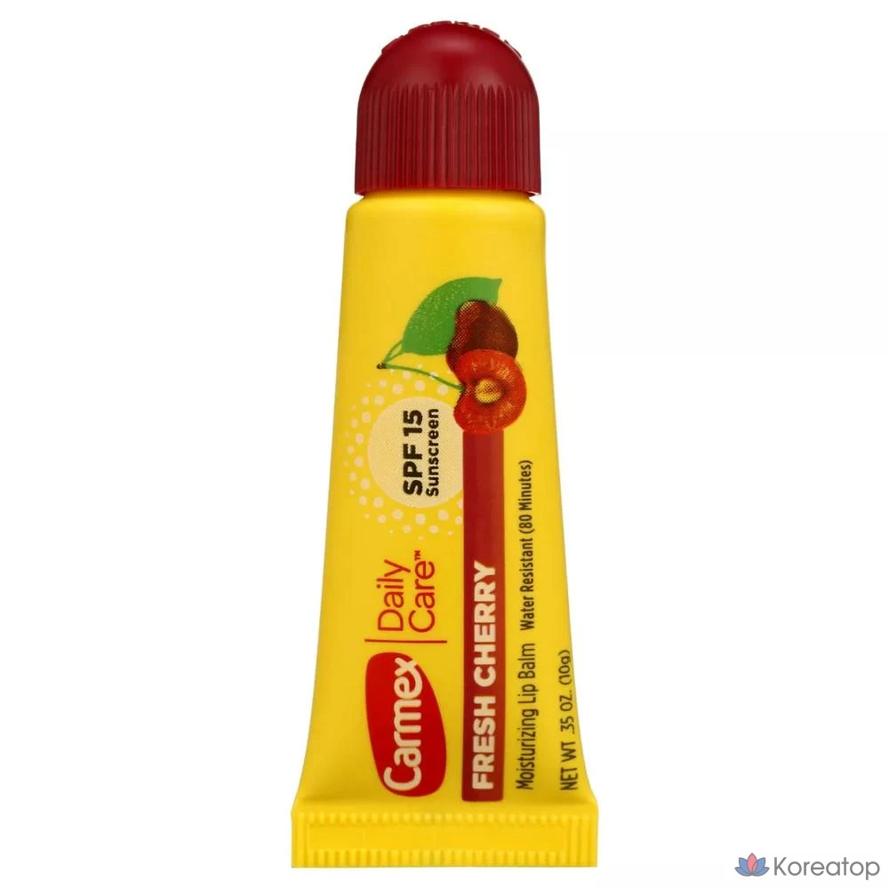 Увлажняющий бальзам для губ Carmex Daily Care со вкусом свежей вишни, 4 г, 1 шт., фото 2