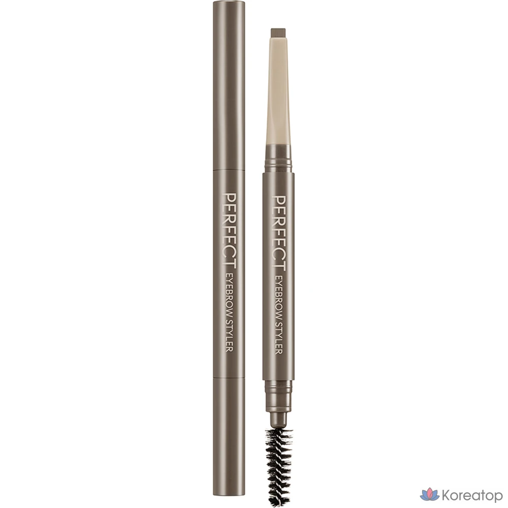 Карандаш для бровей Missha Perfect Eyebrow Styler Auto Pencil, 0,15 г, светло-коричневый, 1 шт.
