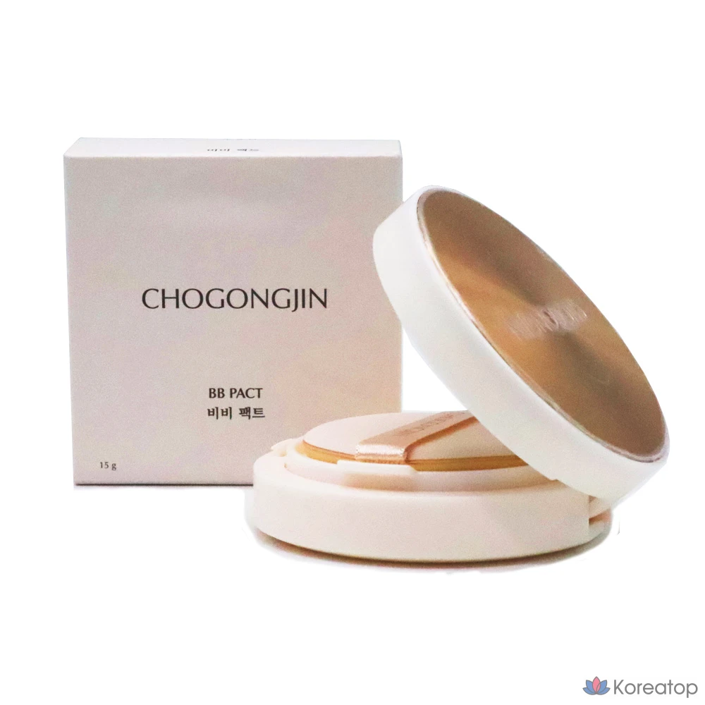Missha Chogongjin BB Pact, 1 шт., № 21 Ваниль