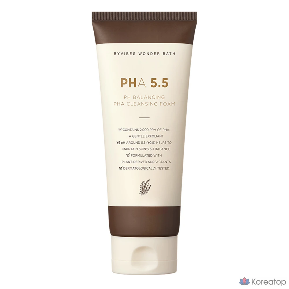 Очищающая пенка Wonder Bath с мягкой кислотой и PHA-кислотами, 1 шт., 130 мл