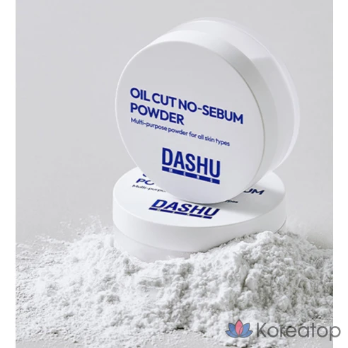 Пудра для мужчин Dashu Men&#039;s Oil Cut No-Sebum, 5 г, белая