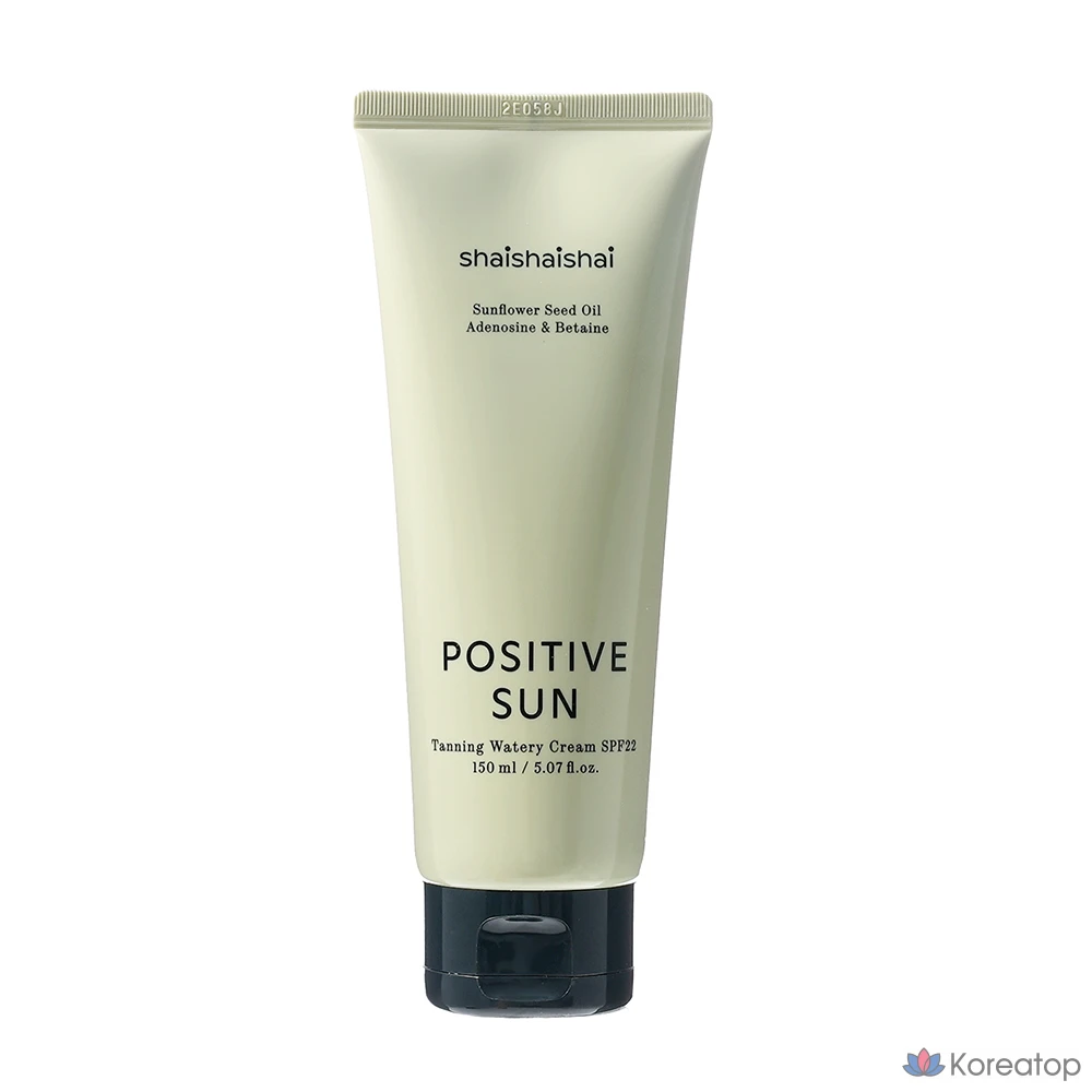 Солнцезащитный крем SHAISHAISHAI Positive Sun Tan Watery Cream, 150 мл, 1 шт.