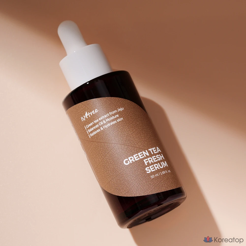 Сыворотка для лица Isntree Green Tea Fresh Serum, 50 мл, 1 шт.