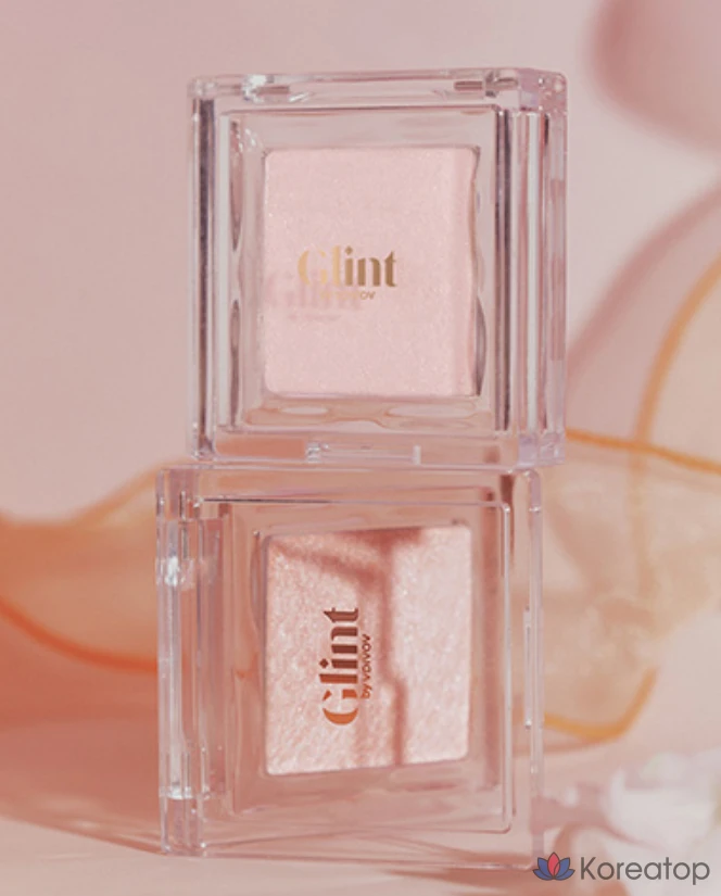 Хайлайтер Glint by VDIVOV 2,3 г, оттенок 05 Peach Moon, 1 шт., фото 3