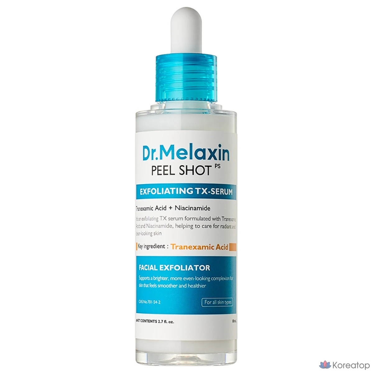 Сыворотка-скраб для лица Dr.Melaxin Peelshot Facial Exfoliation TX, ампула, 1 шт., 80 мл